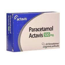 PARACETAMOL ACTAVIS Paracetamol Actavis 500mg tab. N20 (Actavis) 1pcs