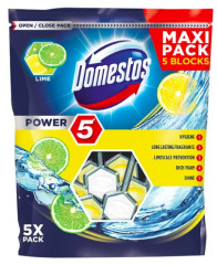 DOMESTOS WC-värskendaja Power 5 lime megapack 5*55g 275g