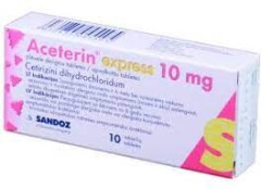 ACETERIN Aceterin Express 10mg tab.obd. N10 (Sandoz) 10pcs