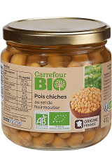 CARREFOUR Kikerherned bio 265g