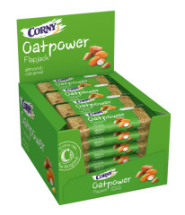 CORNY Corny Oatpower Flapjack almond-caramel 65g