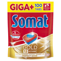 SOMAT Indaplovių tabletės SOMAT GOLD (LIMITED EDITION) 100pcs