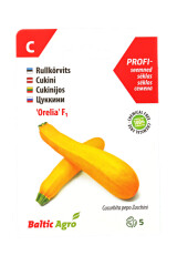 BALTIC AGRO Zuccini Seeds 'Orelia' F1 5 seeds C 1pcs