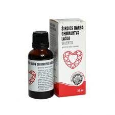 VALENTIS Širdies darbą gerinantys lašai Valentis 30ml (Valentis) 30ml