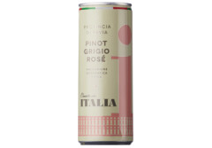 ITALIA Rausvasis sausas vynas "ITALIA PINOT GRIGIO ROSE", 12,5% 250ml
