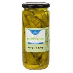 ELDORADO Mahedad terved pepperonid 440g