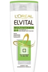 L'OREAL PARIS Shampoon elvital 2in1 multivitamin 400ml