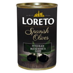 LORETO OLIIVID MUSTAD KIVIDETA LORETO 300g