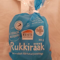 EESTI LEIVATÖÖSTUS Rukkirääk 260g