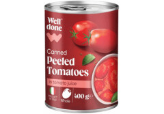 WELL DONE Konservuoti lupi pomidorai WELL DONE 400g