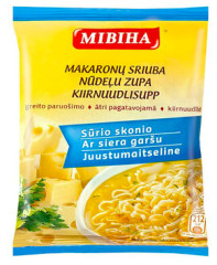 MIVINA Greitai paruošiami sūrio skonio makaronai 50g