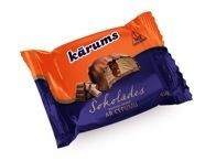 KARUMS Curd snack chocolate with biscuit 45g