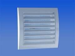 EUROPLAST Plastikinės ventiliacijos grotelės N10, 148 x 153 mm 1pcs