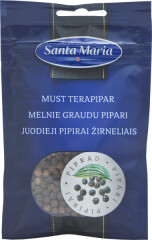 SANTA MARIA Melnie pipari, graudu 22g