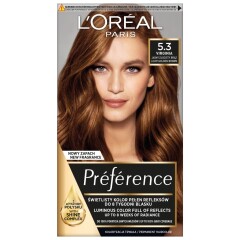 PREFERENCE Plaukų dažai L`OREAL Preference 5.3 1pcs