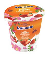 KARUMS Bifido yog. with strawberries and briar-rose 350g