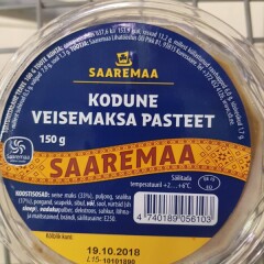 SAAREMAA KODUNE VEISEMAKSA PASTEET 150g