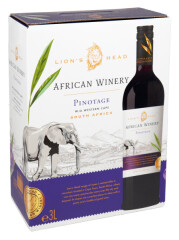 AFRICAN WINERY Sarkanvīns Pinotage 300cl