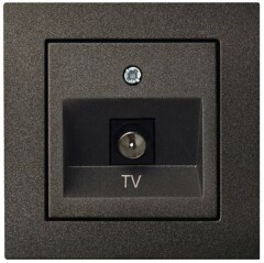 LIREGU TV lizdas be rėmelio EPSILON, juodos sp. 1pcs