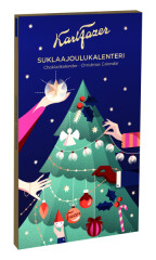 KARL FAZER Saldainių rinkinys „Christmas Calendar” 200g