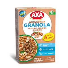 AXA CRISPY MUESLI WITH NUTS 270g
