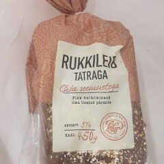 LEIBUR Rukkileib tatraga 450g