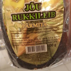 PÄRNAMAED Jõu rukkileib pärmita 500g