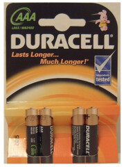DURACELL Baterija Duracell Aaa 4gab c&b 4pcs