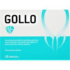 GOLLO Gollo kompleksas prostatai tab. N15 (Difass International) 15pcs