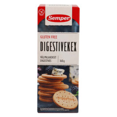 SEMPER Gluteenivaba digestive küpsis 160g