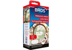 BROS Apsauginis langų tinklelis BROS, juodos sp., 130 x 150 cm 1pcs