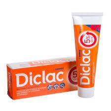 DICLAC Tepalas nuo skausmo Diclac 5% Gel  50g (Sandoz) 50g