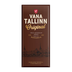 KALEV Kalev Vana Tallinn dark chocolate with liqueur filling 103g