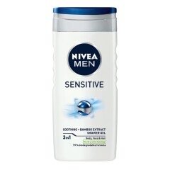 NIVEA Vyr. kūno ir plaukų prausiklis SENSITIVE 250ml