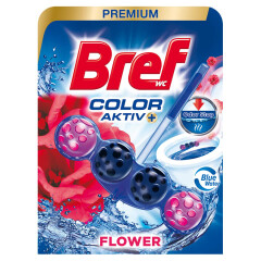 BREF Tualetes bloks Blue Active Flower 50g