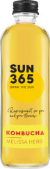 SUN365 Organic naturally carbonated soft drink "SUN365 KOMBUCHA MELISSA HERB", 0,35l 350ml
