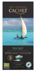 CACHET Tume šokolaad Extra Dark 72% meresoolaga 100g