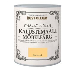 RUST-OLEUM Chalky finish mööblivärv mustard 750ml