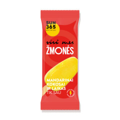 SUN365 Mandarinų - kokosų sorbetas SUN365 ir ŽMONĖS, 70g 70g