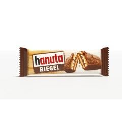 HANUTA Šokolādes batoniņš Milk&Hazelnut 34,5g