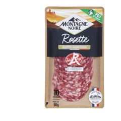 MONTAGNE NOIRE Salami Rosette MONTAGNE NOIRE slices, 18x90g 90g