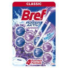 BREF WC valiklis - gaiviklis BREF Power Aktiv Lavender, 2 x 50 g 100g