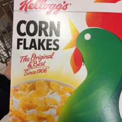 KELLOGG´S Sausi pusryčiai Kellog's Corn Flakes 375g