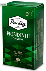 PAULIG Malta kava "Paulig Presidentti Original", 500 g, RA 500g