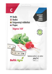 BALTIC AGRO Radish 'Jõgeva 169' seedtape 3m 1pcs