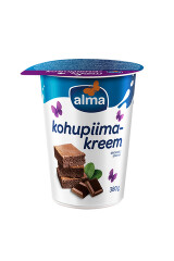 ALMA Kohupiimakreem Brownie küpsiste ja šokolaadiga 380g