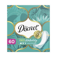 DISCREET Hig. įklotai DISCREET WATERLILY, 60vnt 60pcs