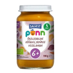 PÕNN Vegetable puree with beef (6 months) 190g