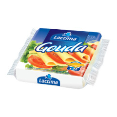 LACTIMA Sulatatud juustu viilud Gouda 130g