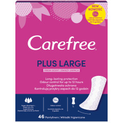 CAREFREE Biksīšu ieliktnīši Fresh Plus 46pcs